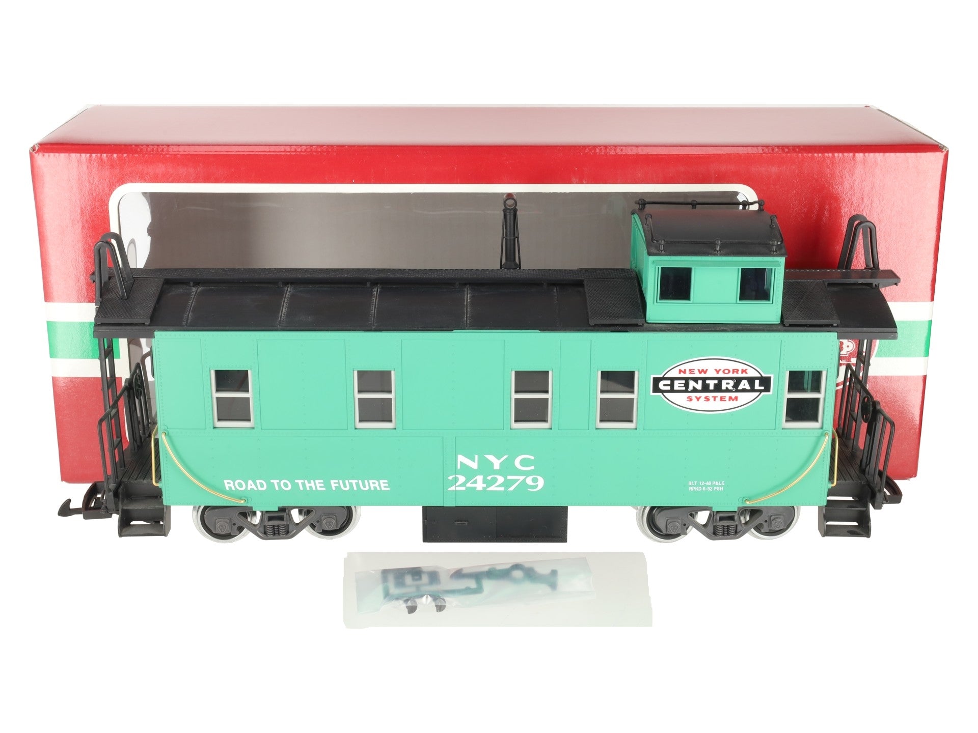 LGB 42790 G Scale NYC Caboose # 24279 (Metal wheels) NIB