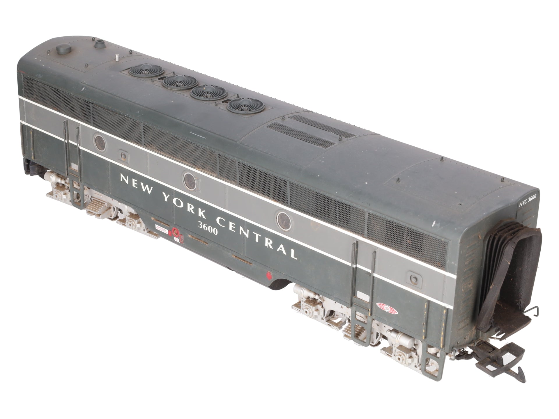 USA Trains G Scale NYC Diesel Locomotive B-Unit #3600 VG