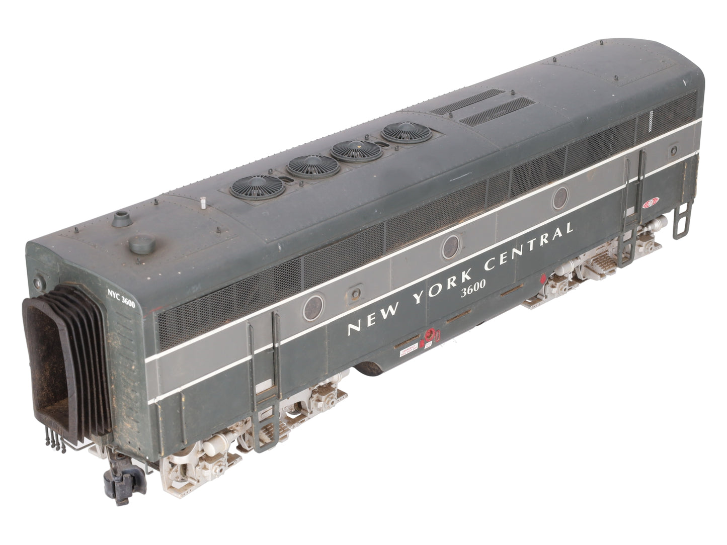 USA Trains G Scale NYC Diesel Locomotive B-Unit #3600 VG