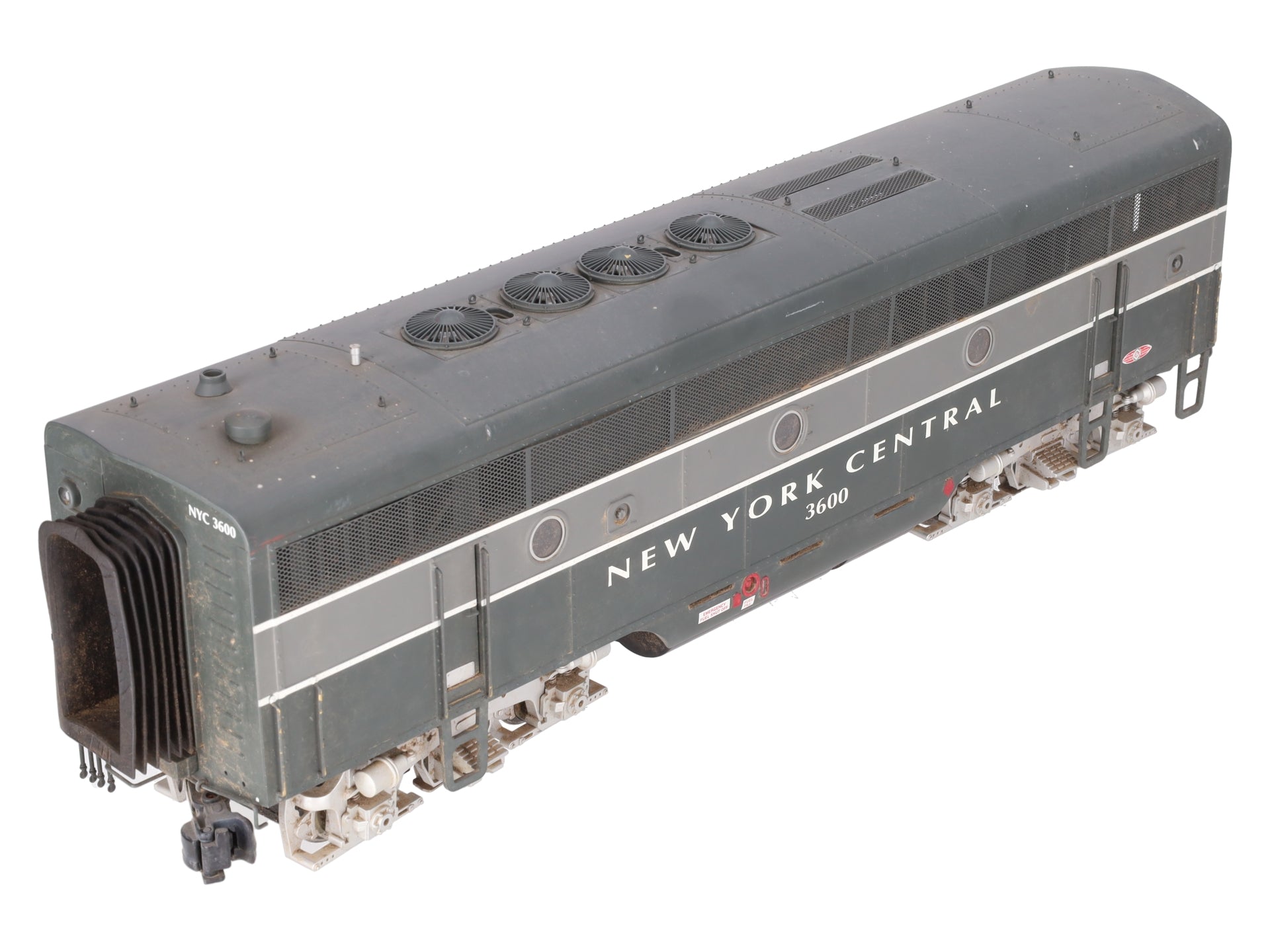 USA Trains G Scale NYC Diesel Locomotive B-Unit #3600 VG
