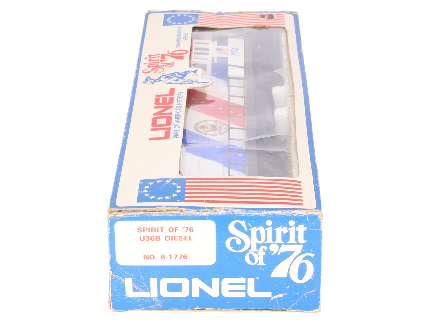 Lionel 6-1776 O Gauge Spirit of 76 U36B Powered Diesel Locomotive VG/Box