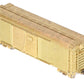 W & R HO BRASS  40' Round Roof Automobile Boxcar VG/Box