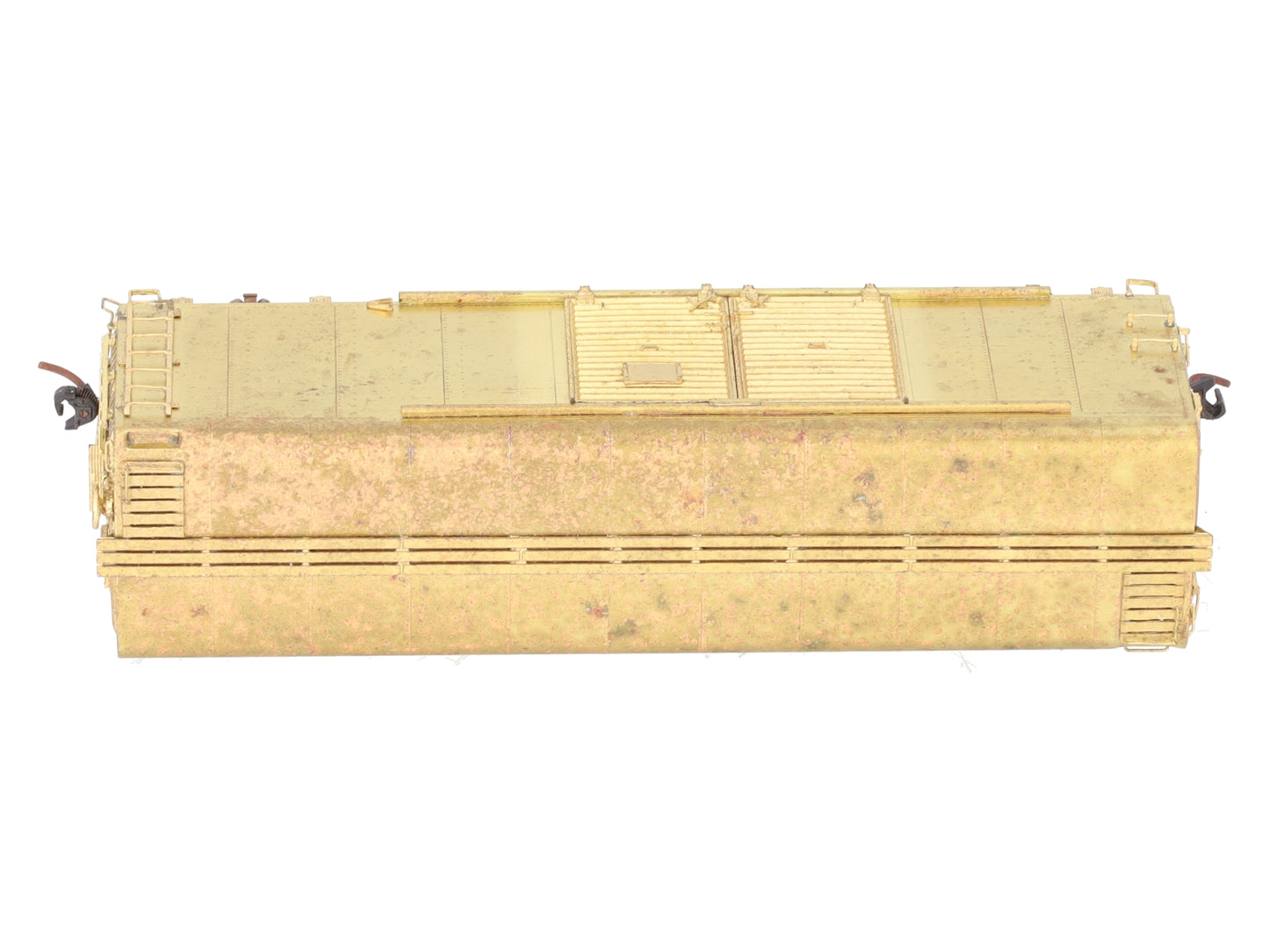 W & R HO BRASS  40' Round Roof Automobile Boxcar VG/Box