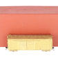 W & R HO BRASS  40' Round Roof Automobile Boxcar VG/Box