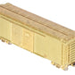 W & R HO BRASS  40' Round Roof Automobile Boxcar VG/Box