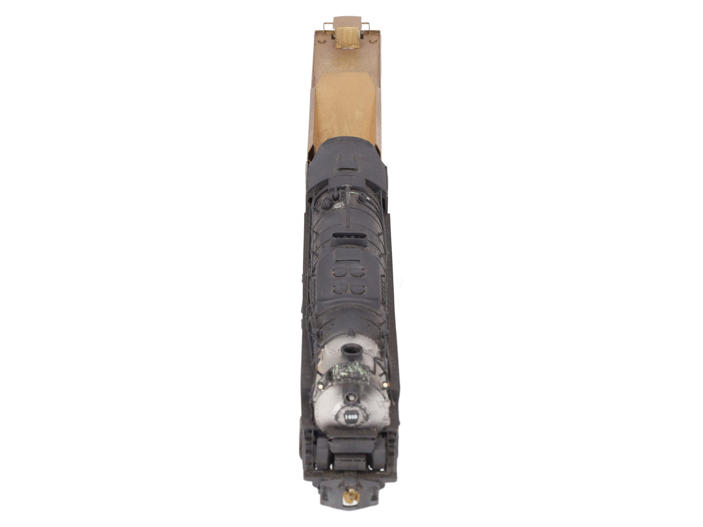 HO Train CO HO BRASS PRR 2-10-4 J-IA Steam Locomotive & Tender -Painted/Box