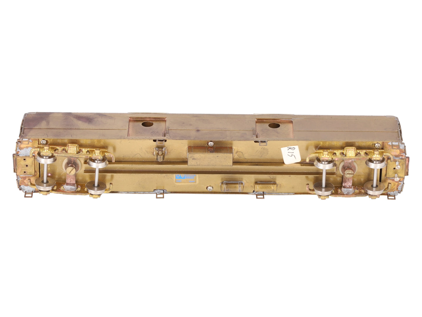 Custom NJ Brass PS-702 HO Scale Brass Pennsylvania Baggage Express Car EX/Box