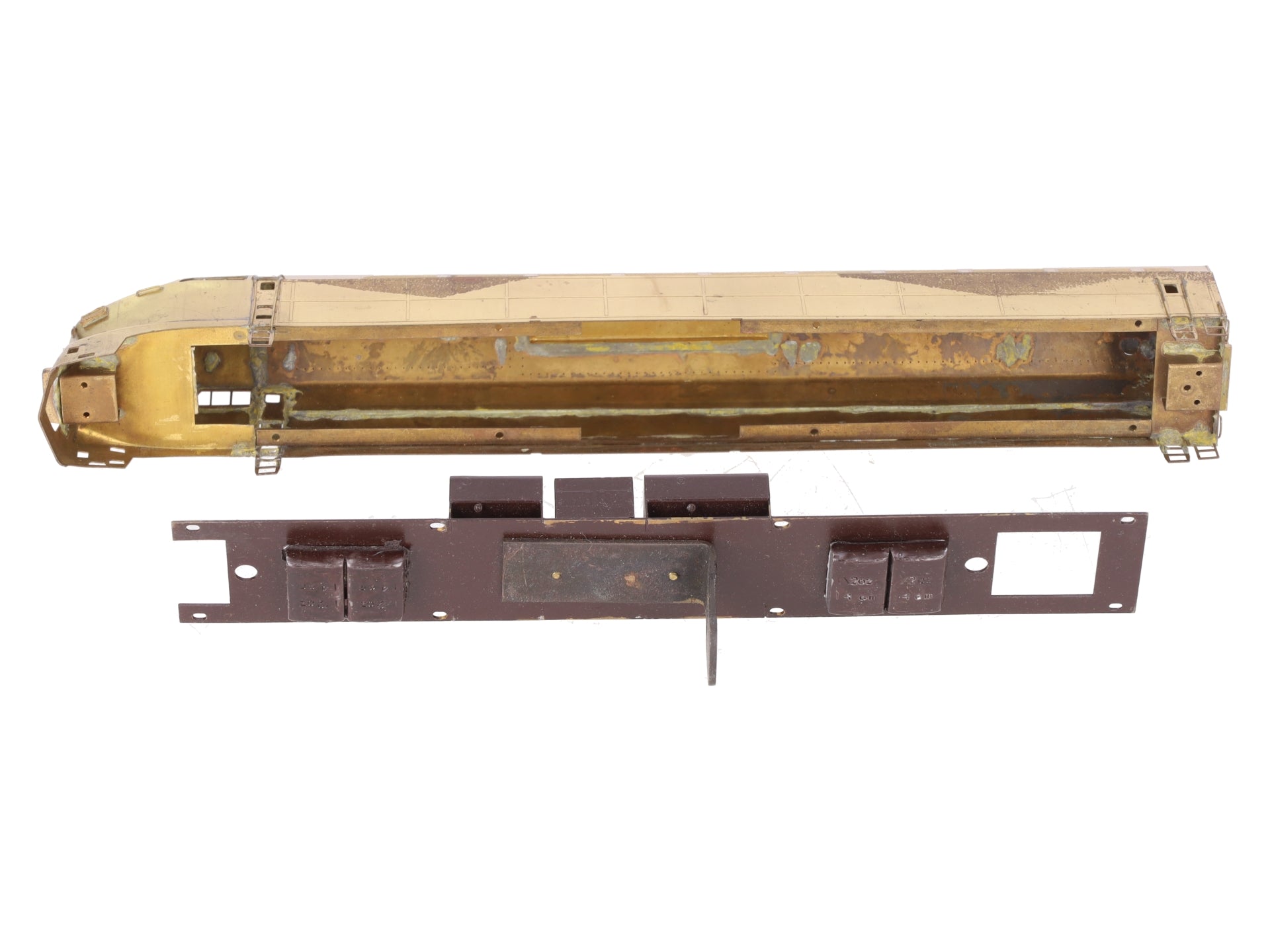 BRASS HO Scale Diesel Locomotive Powered B Unit Kit EX