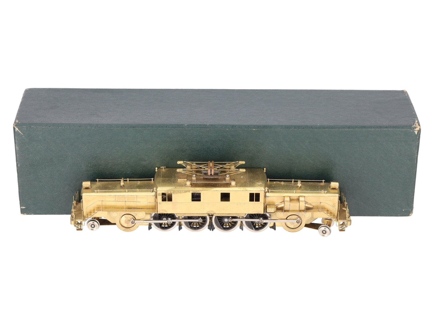 NJ Custom Brass EL-302 BRASS HO Scale PRR L-5 Electric Loco - Unpainted EX
