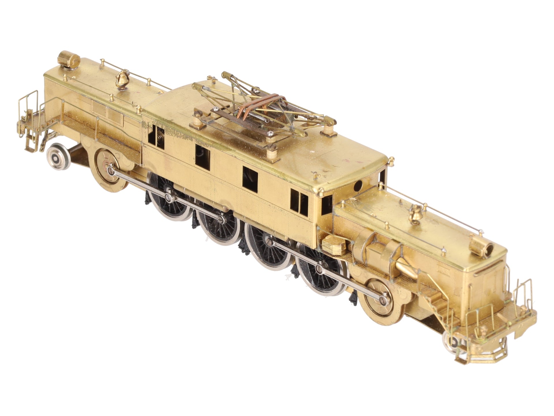 NJ Custom Brass EL-302 BRASS HO Scale PRR L-5 Electric Loco - Unpainted EX