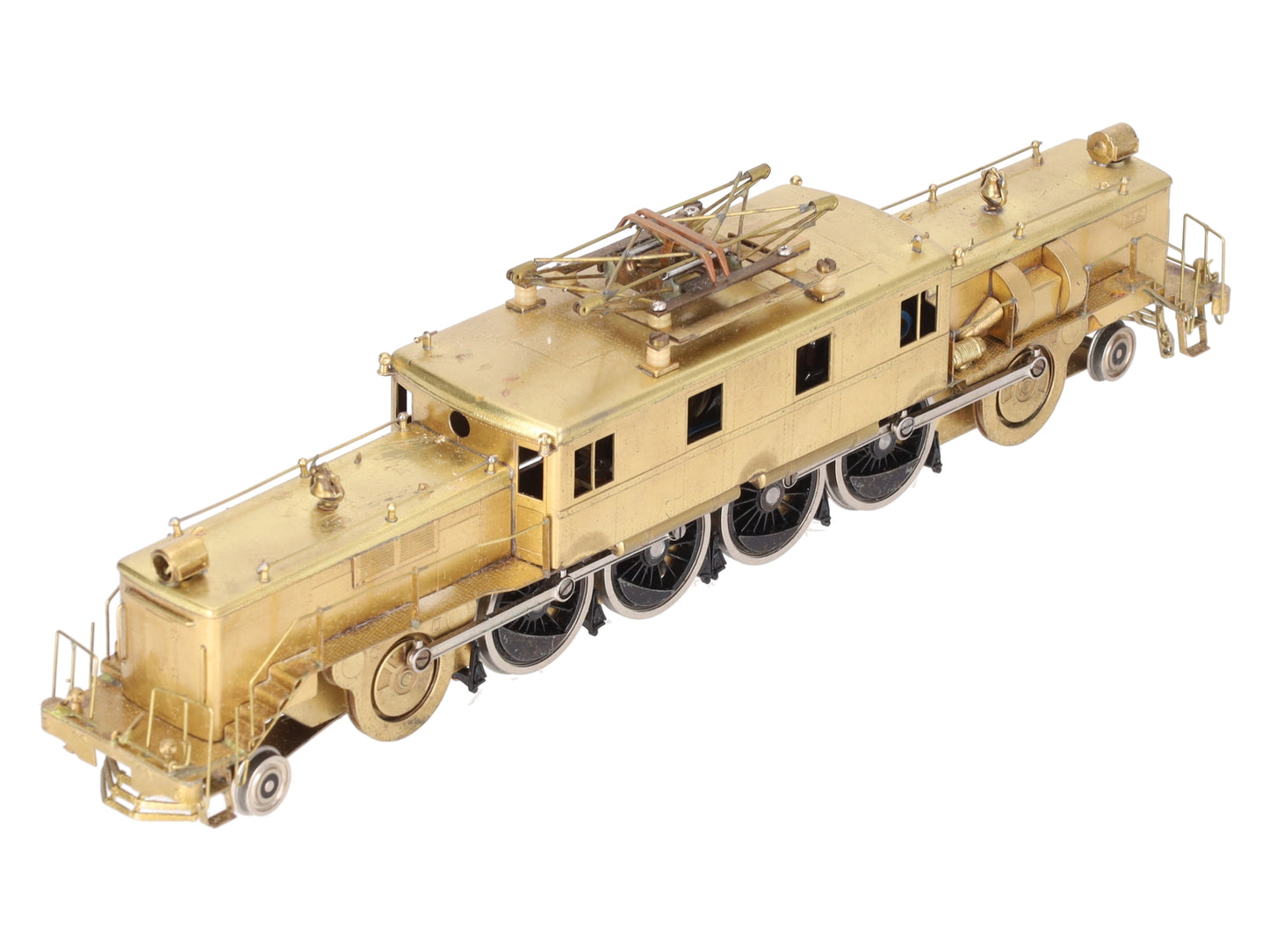 NJ Custom Brass EL-302 BRASS HO Scale PRR L-5 Electric Loco - Unpainted EX