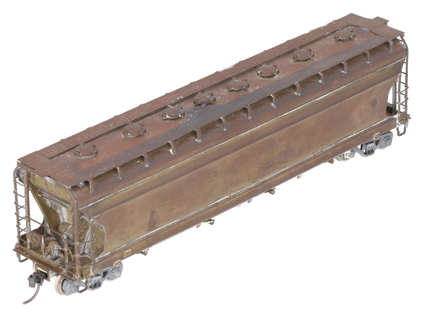 Walthers 8851 HO Brass ACF Covered Hopper Car/Box