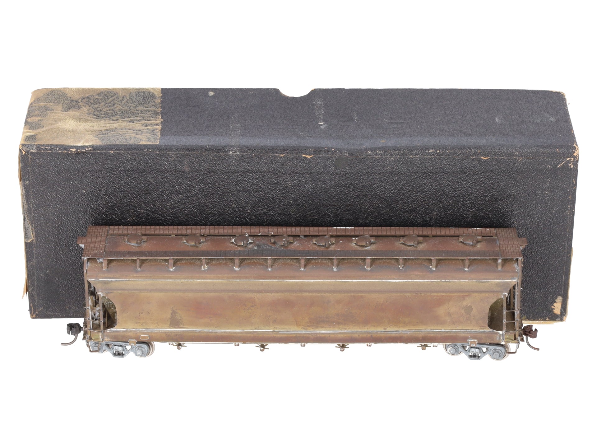 Walthers 8851 HO Brass ACF Covered Hopper Car/Box