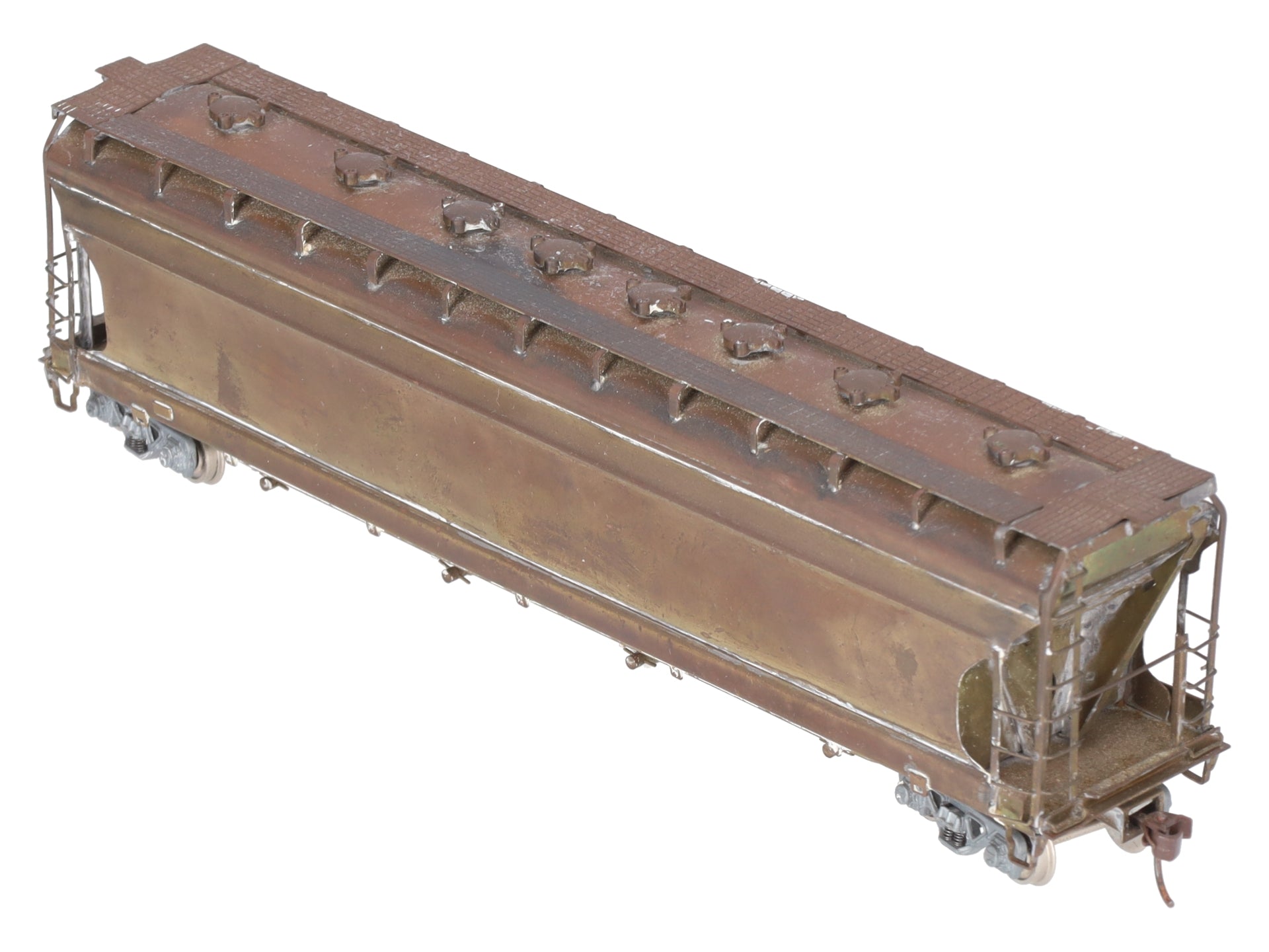 Walthers 8851 HO Brass ACF Covered Hopper Car/Box