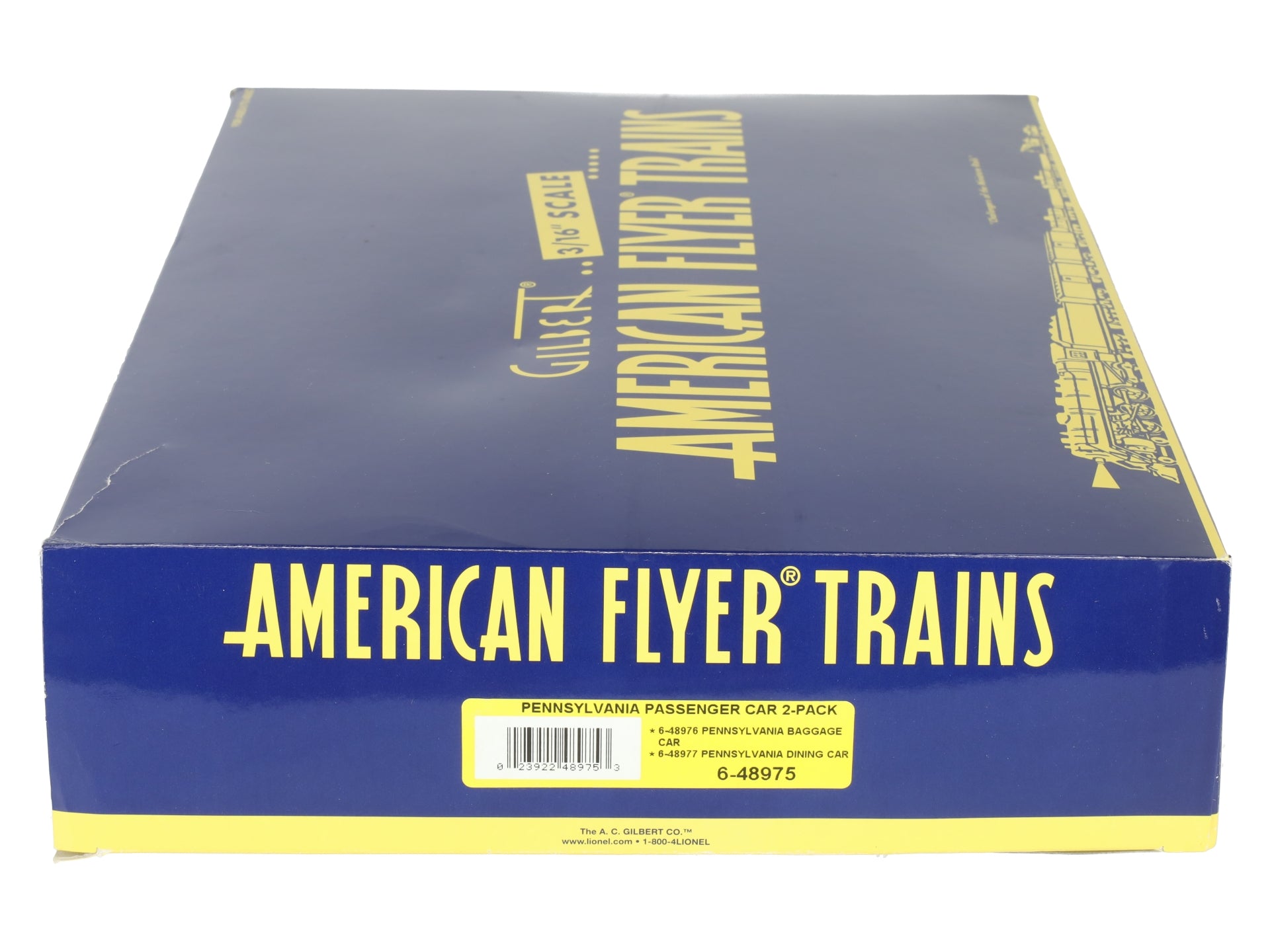 American Flyer 6-48975 S Scale Pennsylvania Railroad Passenger Set (Set of 2) LN/Box