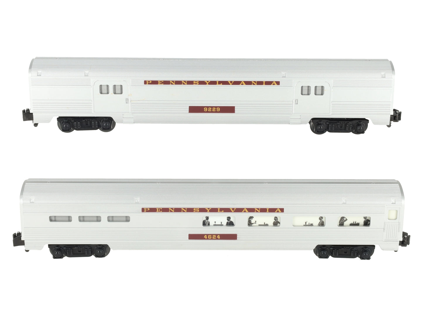 American Flyer 6-48975 S Scale Pennsylvania Railroad Passenger Set (Set of 2) LN/Box