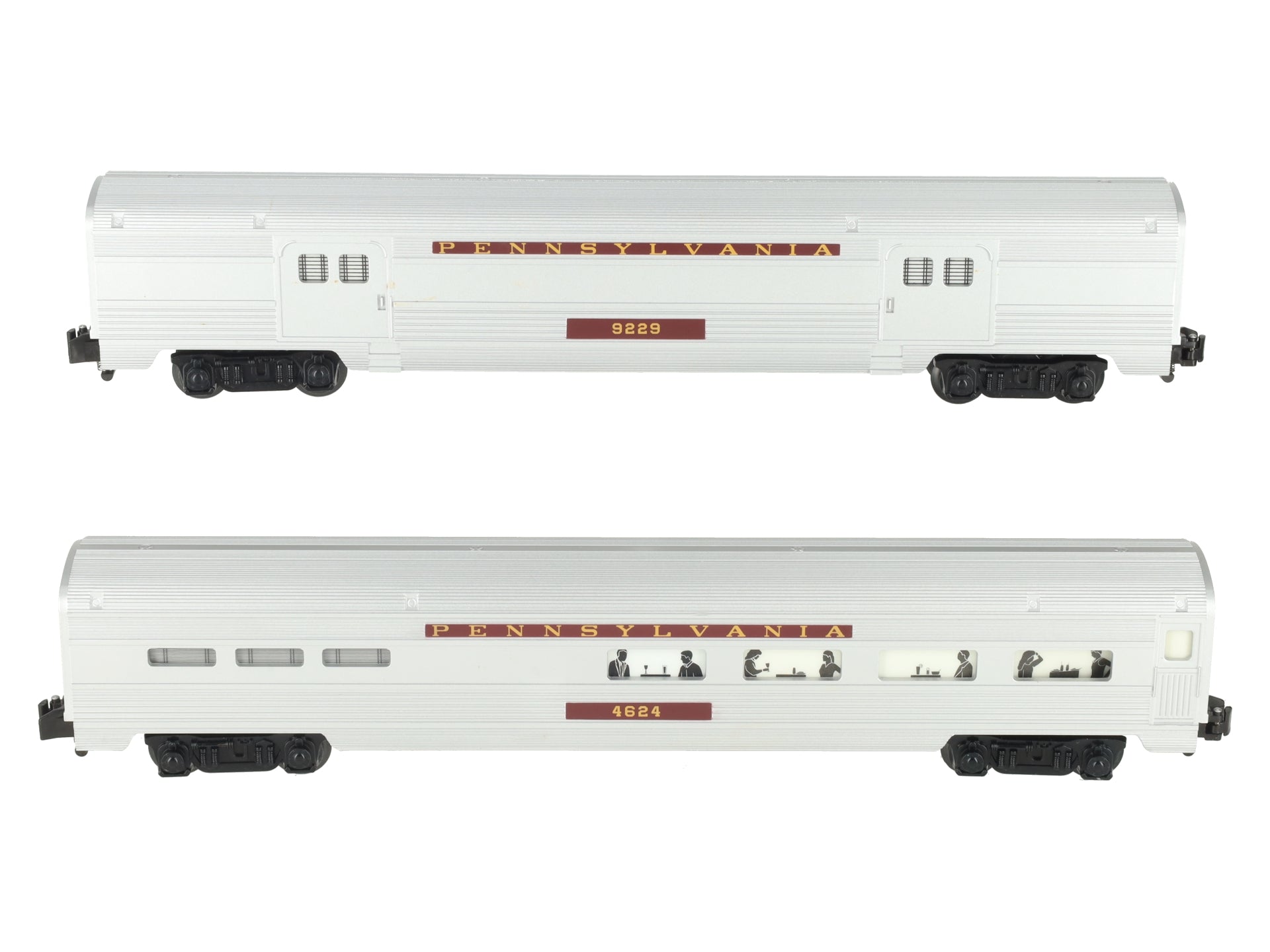 American Flyer 6-48975 S Scale Pennsylvania Railroad Passenger Set (Set of 2) LN/Box