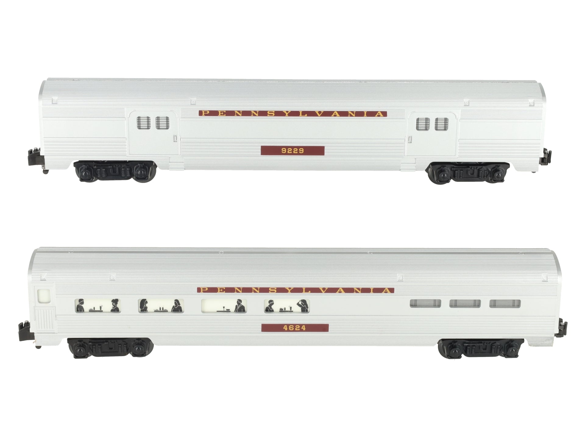 American Flyer 6-48975 S Scale Pennsylvania Railroad Passenger Set (Set of 2) LN/Box