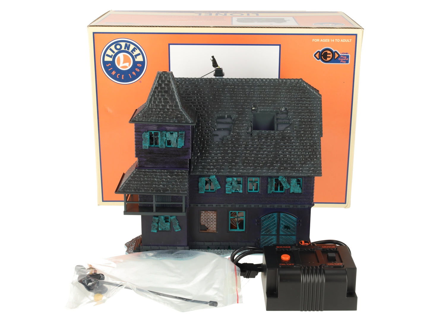 Lionel 1929170 O Plug-Expand-Play Haunted House EX/Box