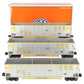 Lionel 6-17421 O Gauge CSX Rotary Bathtub Gondolas (Set of 3) EX/Box
