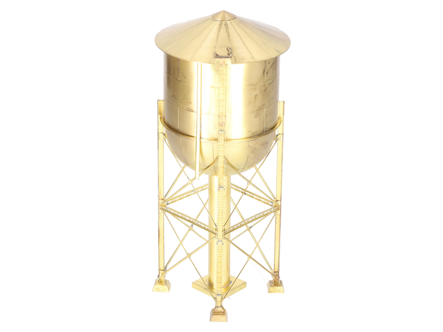 Railworks HO Scale BRASS PRR 50,000 Gallon Standard Steel Water Tank - Unpainted EX/Box