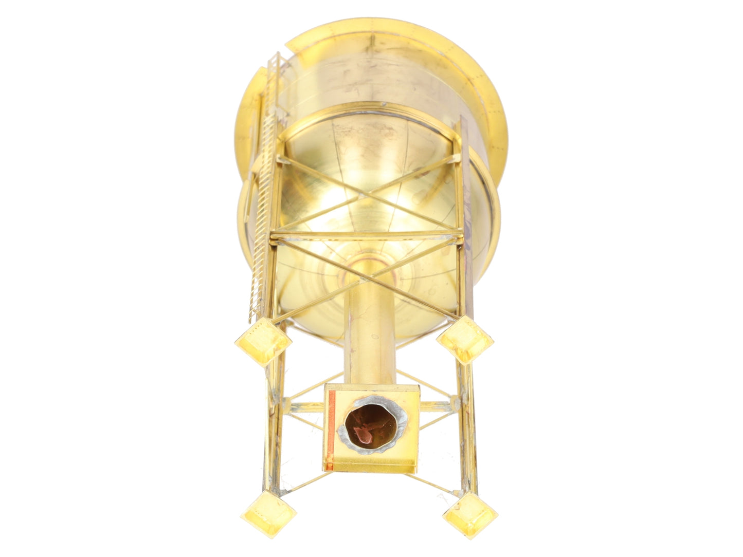 Railworks HO Scale BRASS PRR 50,000 Gallon Standard Steel Water Tank - Unpainted EX/Box
