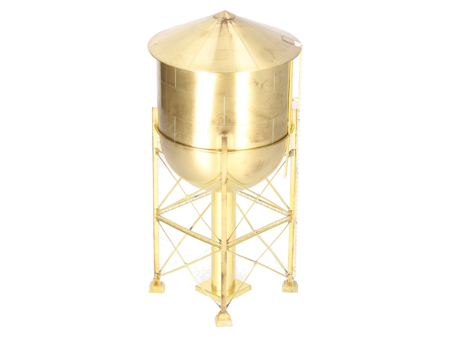 Railworks HO Scale PRR 100,000 Gallon Standard Steel Water Tank - Unpainted EX/Box