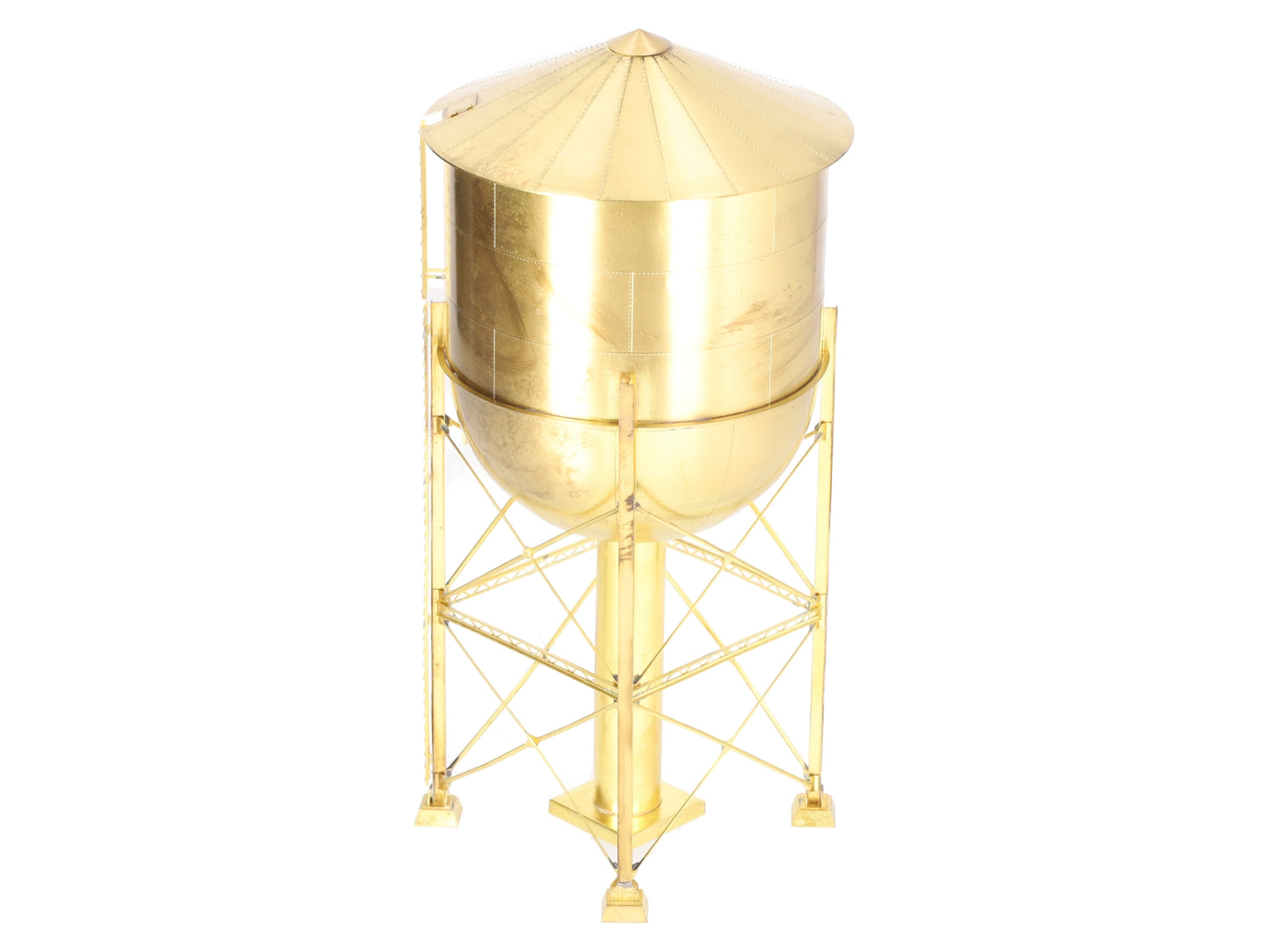 Railworks HO Scale PRR 100,000 Gallon Standard Steel Water Tank - Unpainted EX/Box