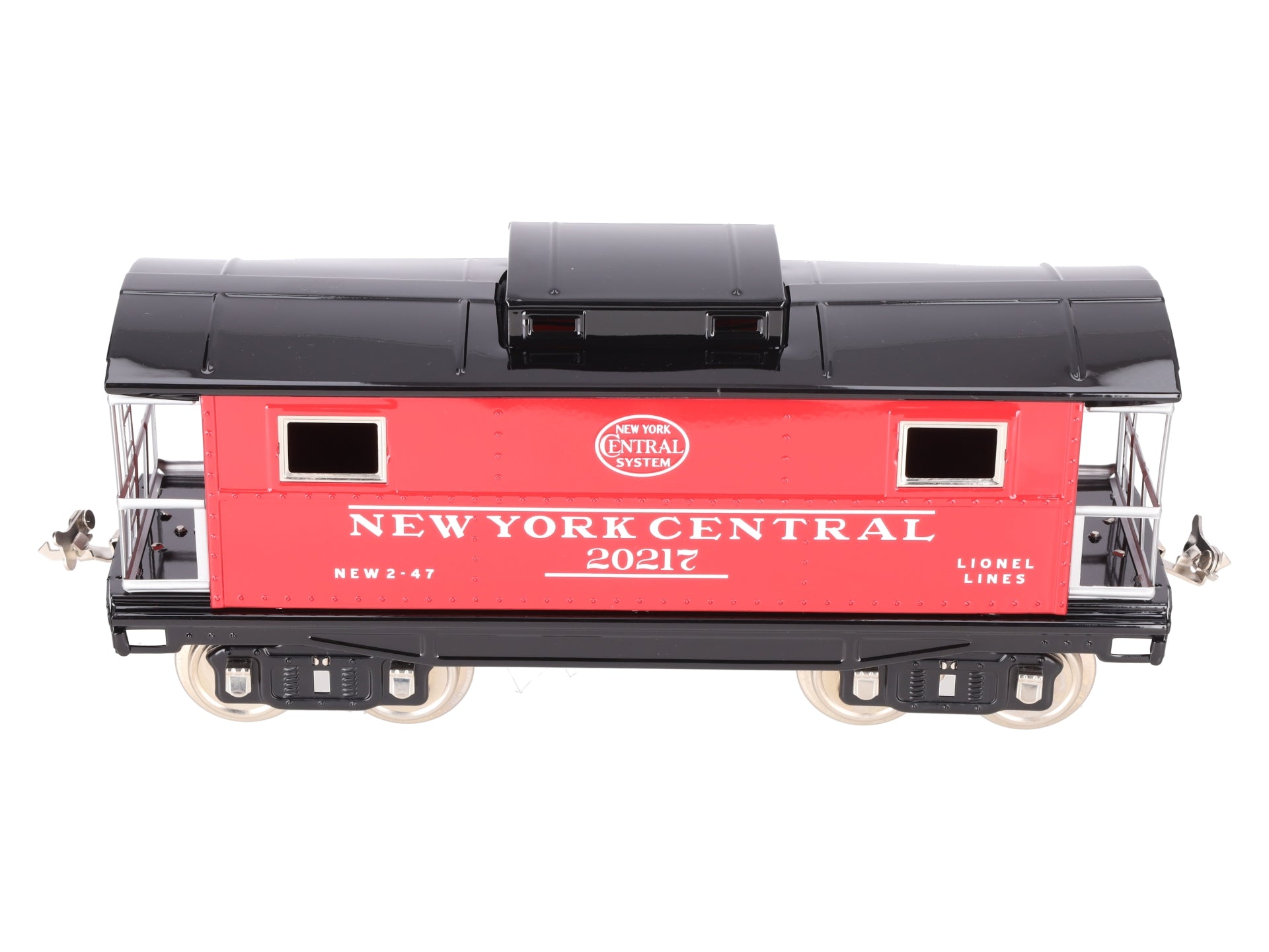 MTH 11-30182 Std Gauge New York Central Illuminated Caboose #20217 NIB