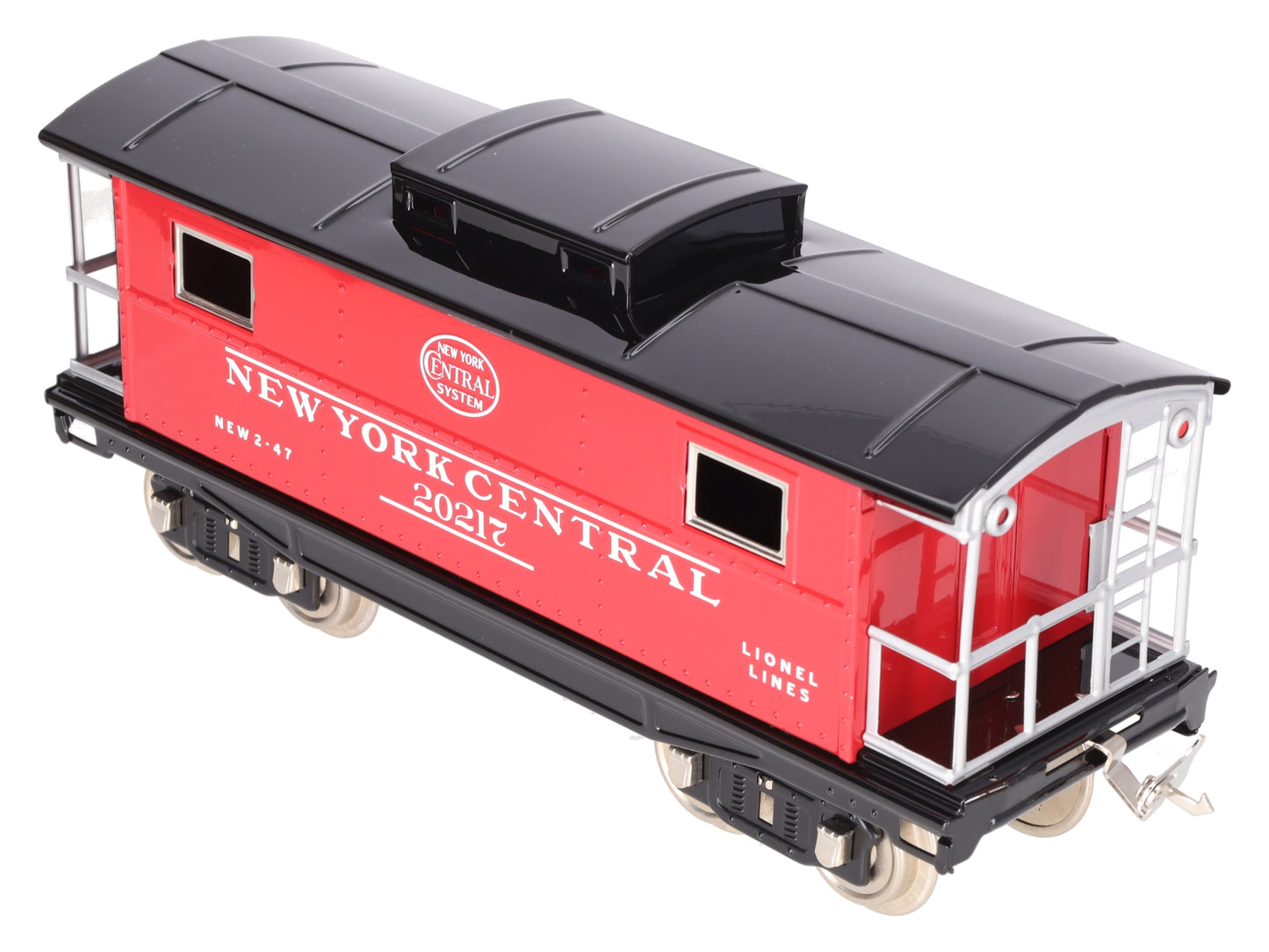 MTH 11-30182 Std Gauge New York Central Illuminated Caboose #20217 NIB