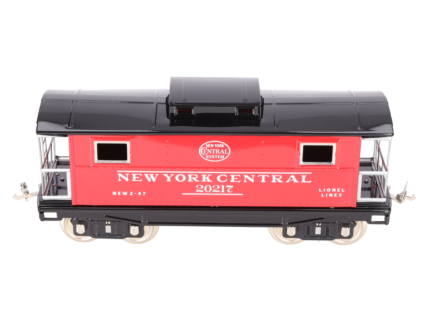 MTH 11-30182 Std Gauge New York Central Illuminated Caboose #20217 NIB