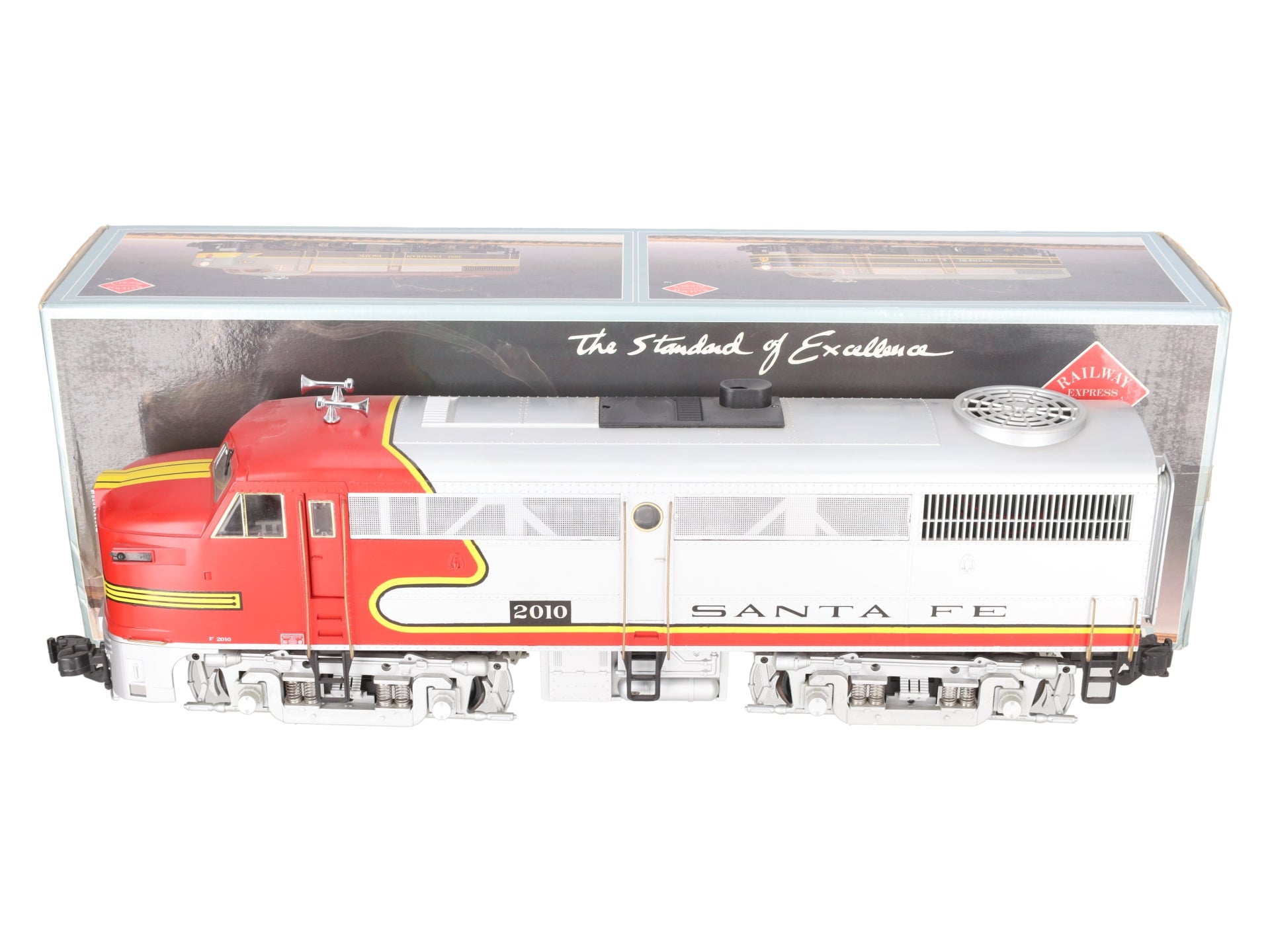 Aristo-Craft 22010 G Santa Fe FA-1 Warbonnet Diesel Locomotive #2010 EX/Box