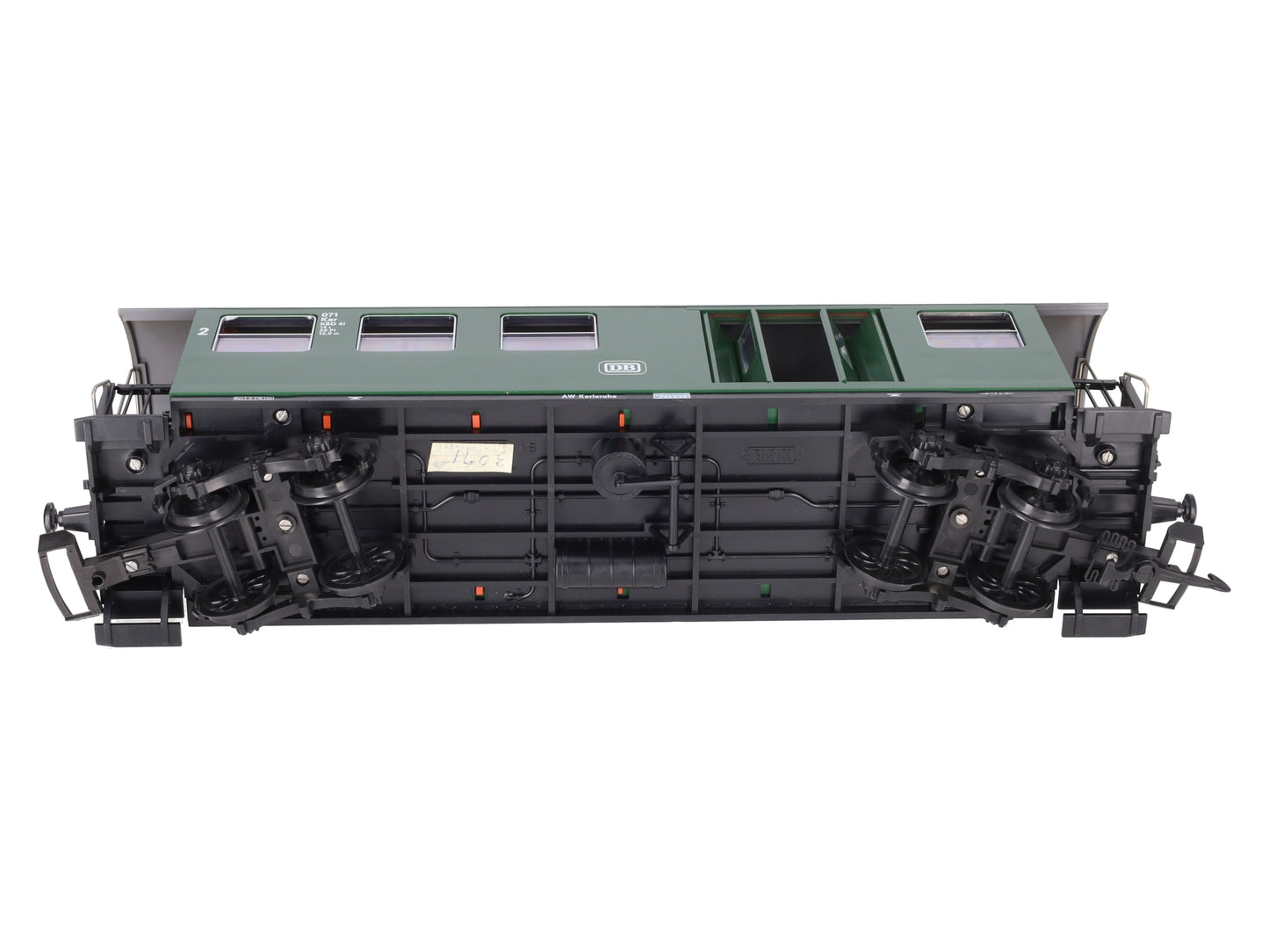 LGB 3071 G Scale DB Green 8-Wheel Passenger Car EX/Box