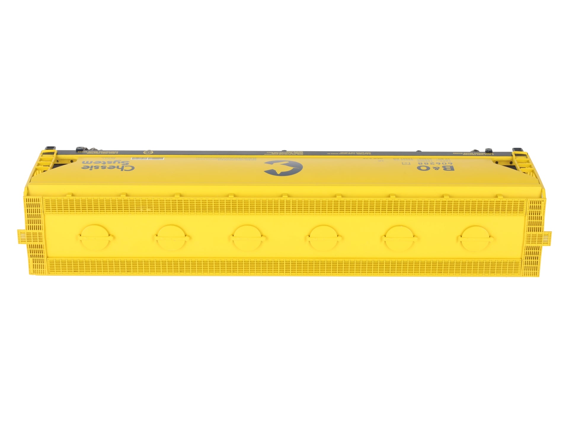 K-Line K6243-1091 O Gauge Chessie 3-Bay Centerflow Hopper #606288 LN/Box