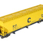 K-Line K6243-1091 O Gauge Chessie 3-Bay Centerflow Hopper #606288 LN/Box