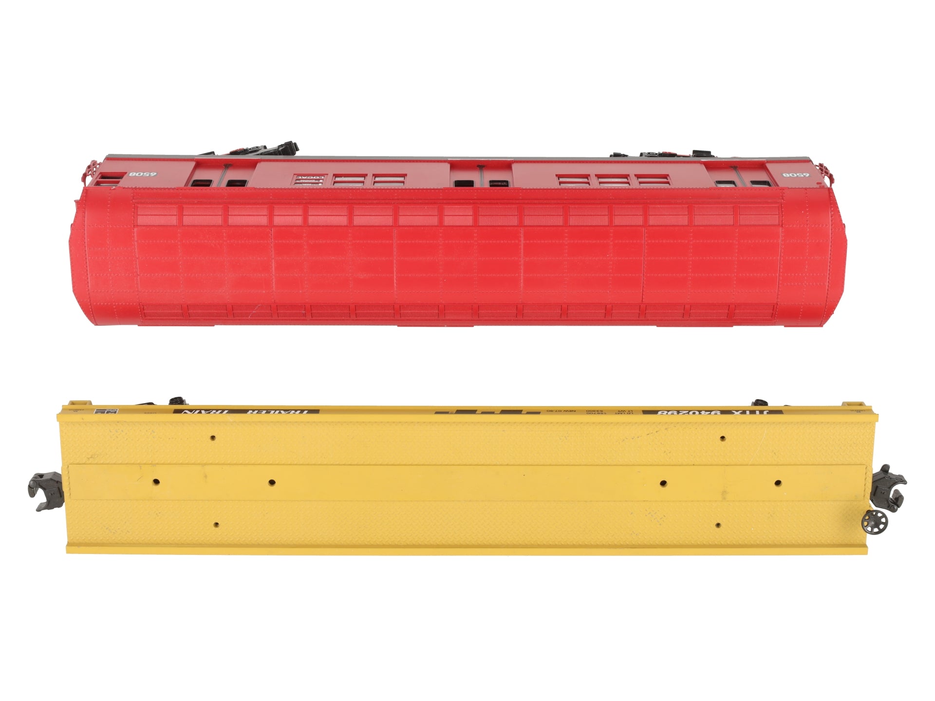 MTH 20-98364 O MTA Flatcar w/ Red R-17 Subway Car #940298 EX/Box