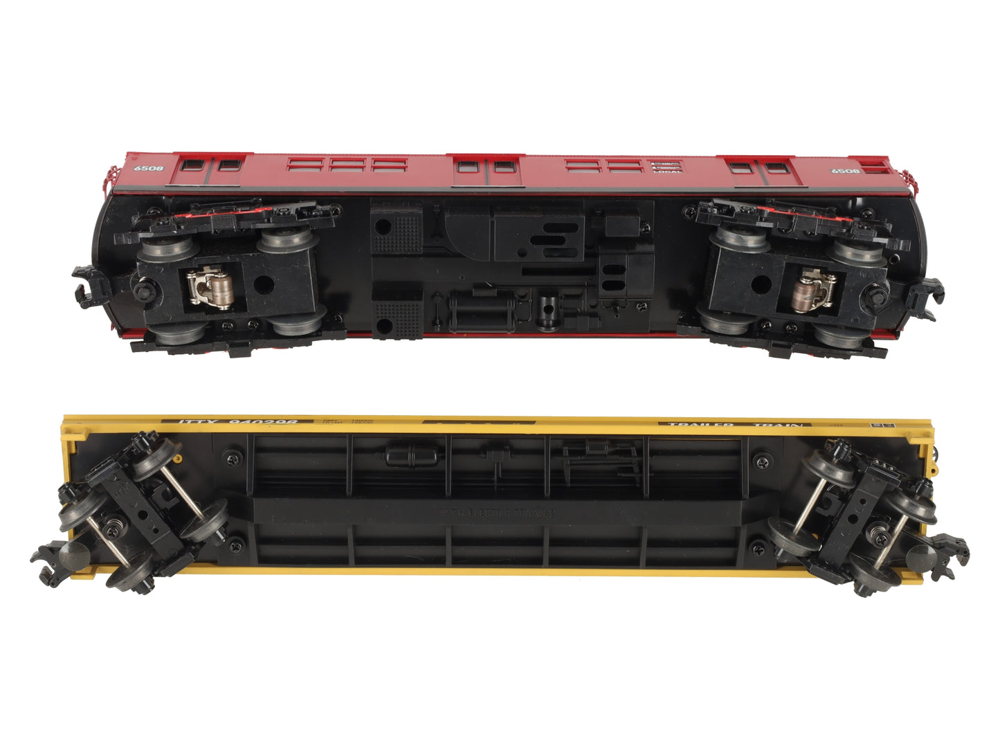 MTH 20-98364 O MTA Flatcar w/ Red R-17 Subway Car #940298 EX/Box