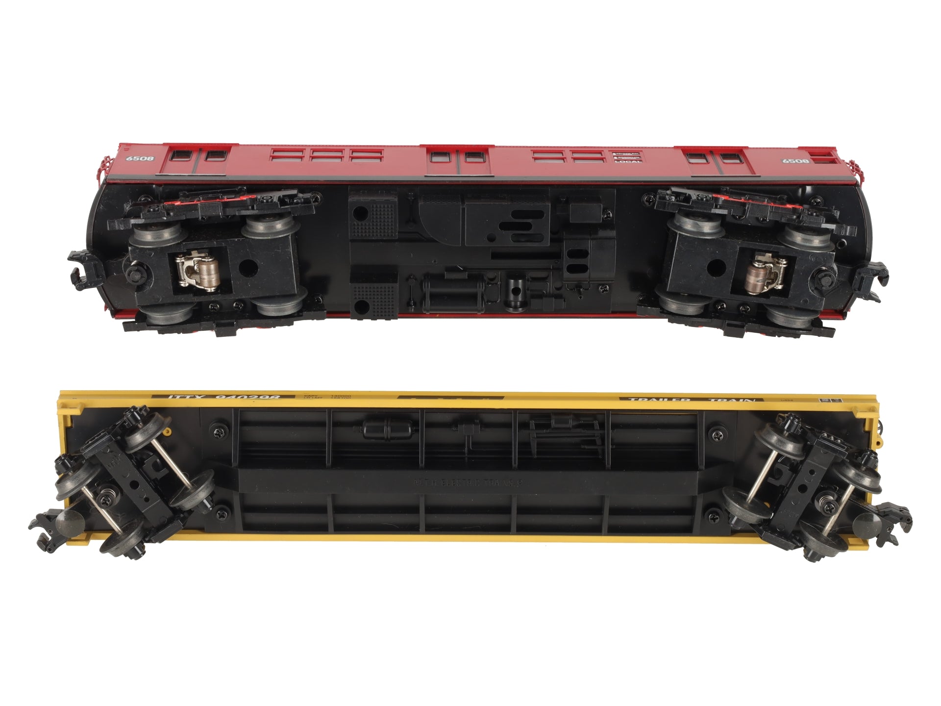 MTH 20-98364 O MTA Flatcar w/ Red R-17 Subway Car #940298 EX/Box