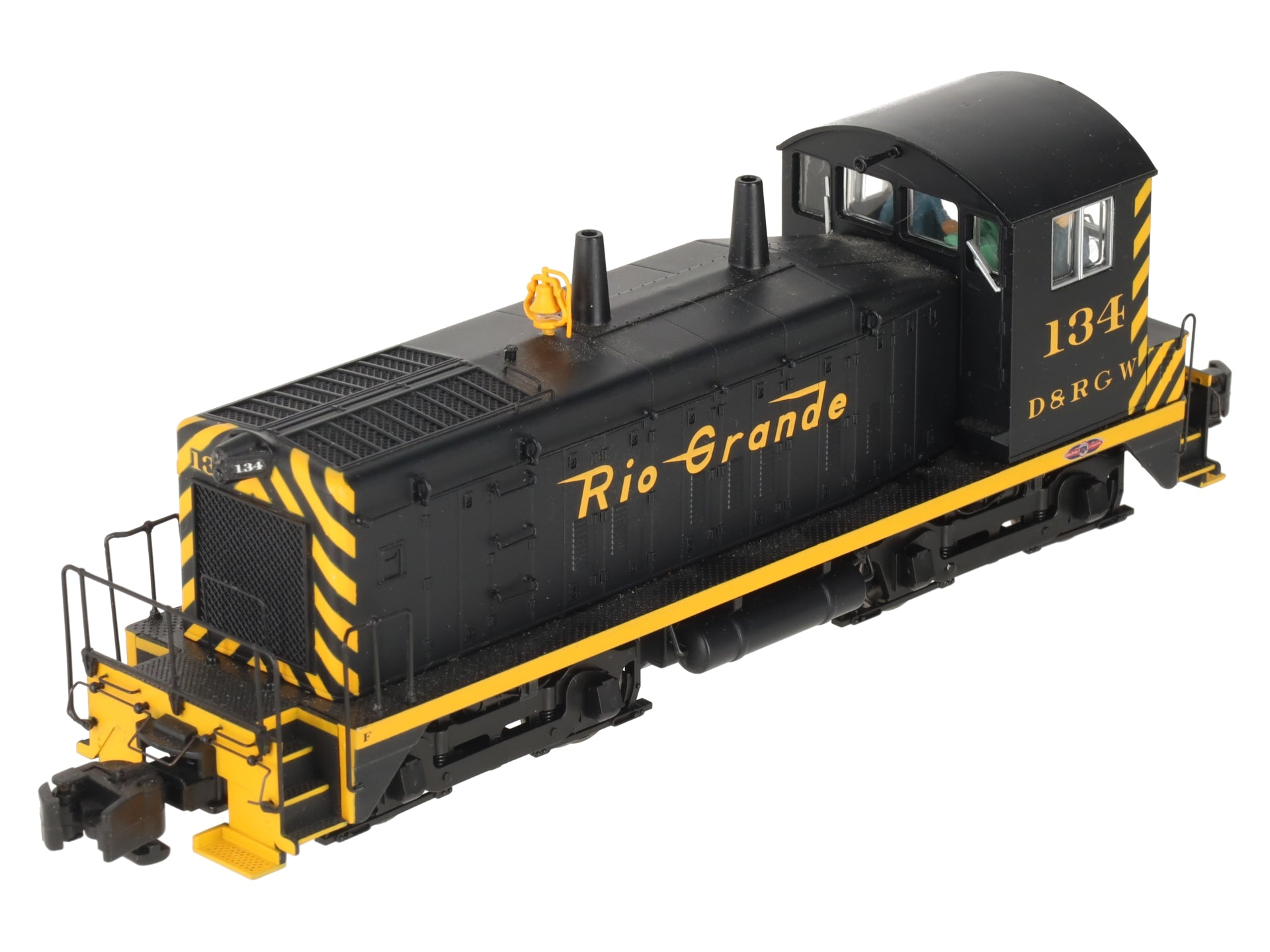 S-Helper 00431 S Gauge Denver & Rio Grande Western SW-1200 Diesel #134 - AC EX/Box