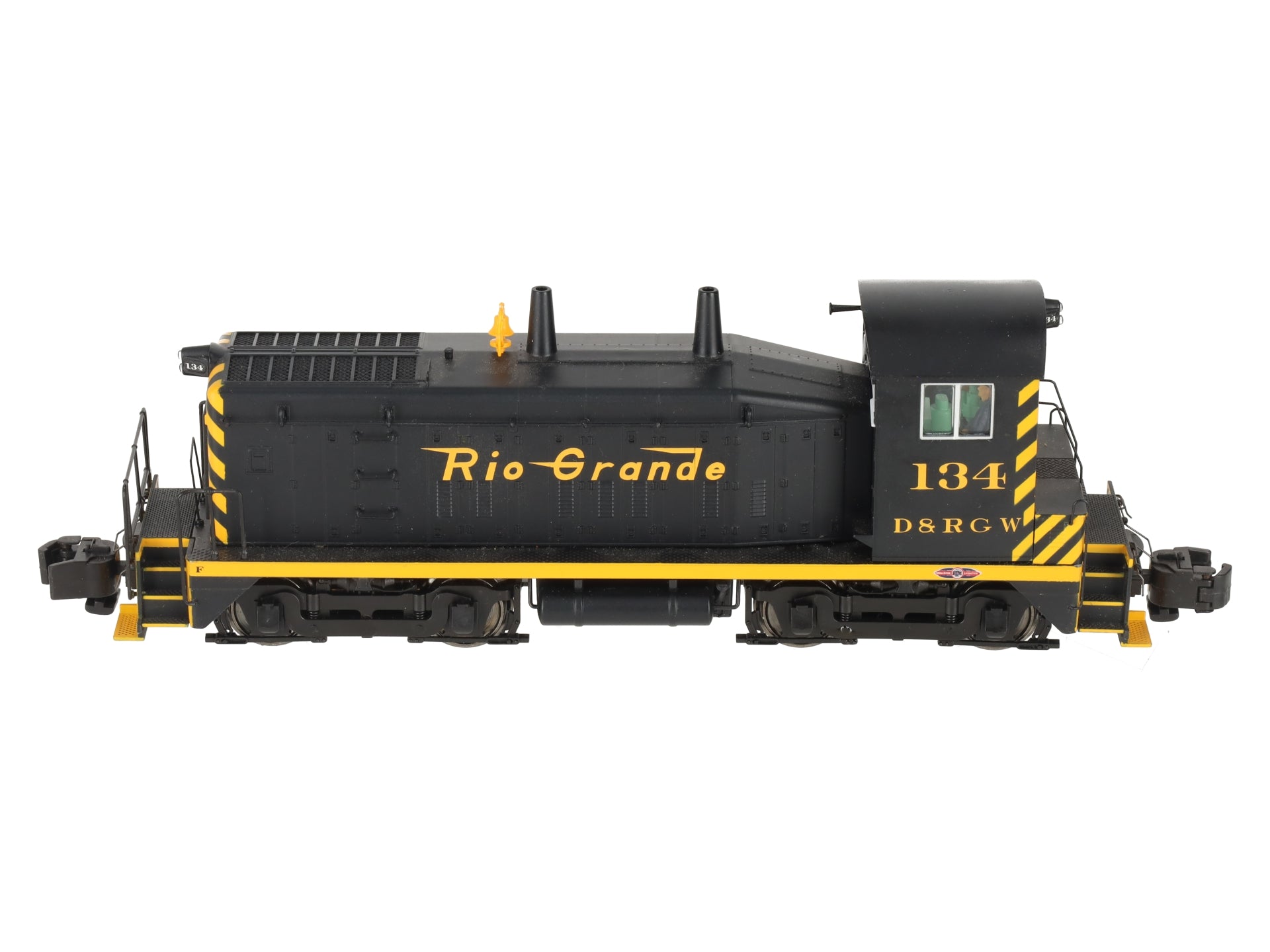 S-Helper 00431 S Gauge Denver & Rio Grande Western SW-1200 Diesel #134 - AC EX/Box