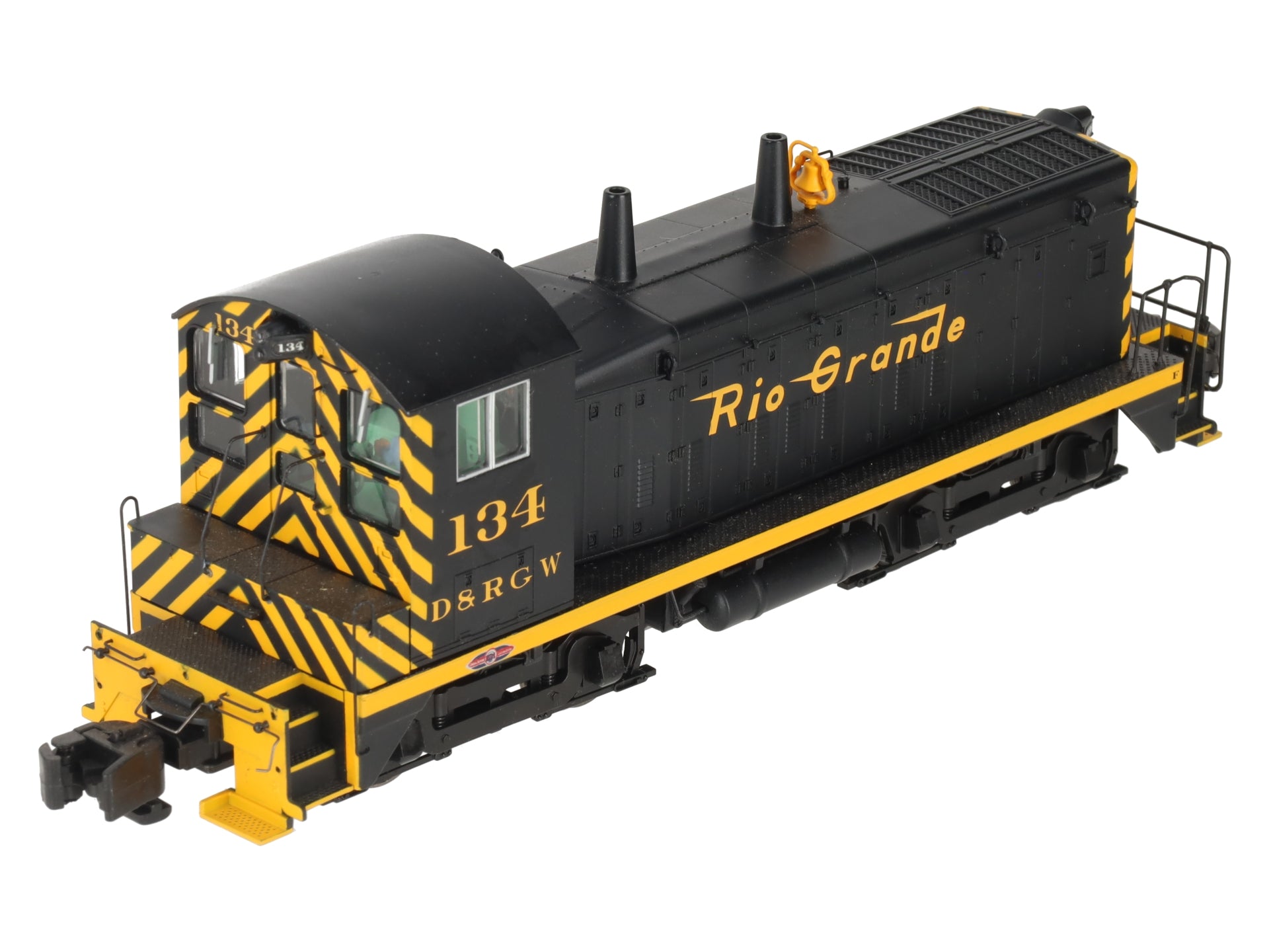 S-Helper 00431 S Gauge Denver & Rio Grande Western SW-1200 Diesel #134 - AC EX/Box