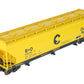 K-Line K6243-1091 Chessie System 3-Bay Centerflow Hopper #606392 LN/Box