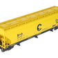 K-Line K6243-1091 Chessie System 3-Bay Centerflow Hopper #606392 LN/Box
