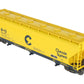 K-Line K6243-1091 Chessie System 3-Bay Centerflow Hopper #606392 LN/Box