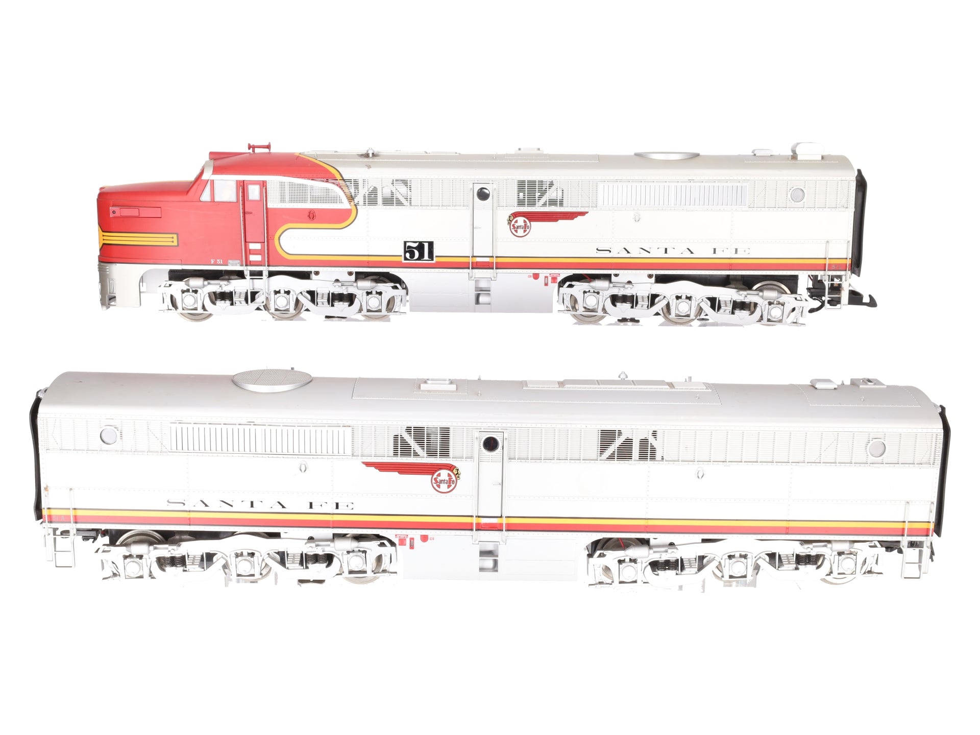 USA Trains R22404-1 G Santa Fe Alco PA-1/PB-1 Diesel Locomotive Set VG