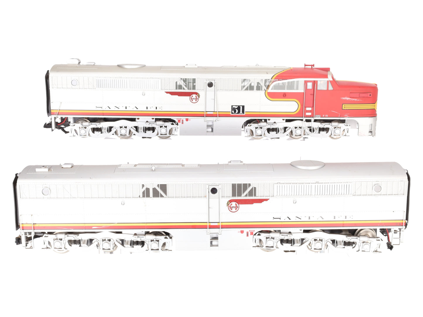 USA Trains R22404-1 G Santa Fe Alco PA-1/PB-1 Diesel Locomotive Set VG
