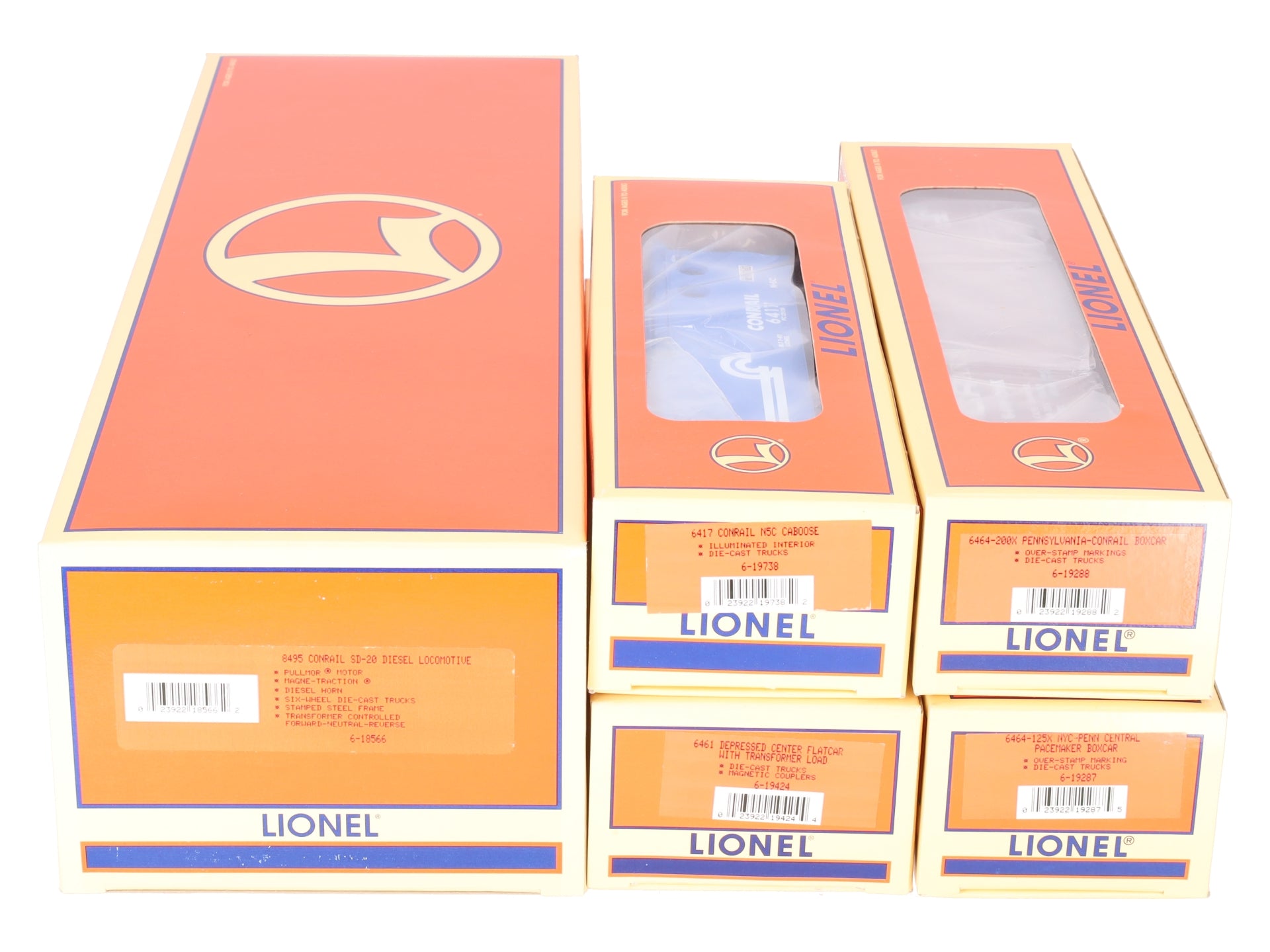Lionel 6-11918 O Gauge 1997 Lionel Service Exclusive Conrail Diesel Train Set EX/Box