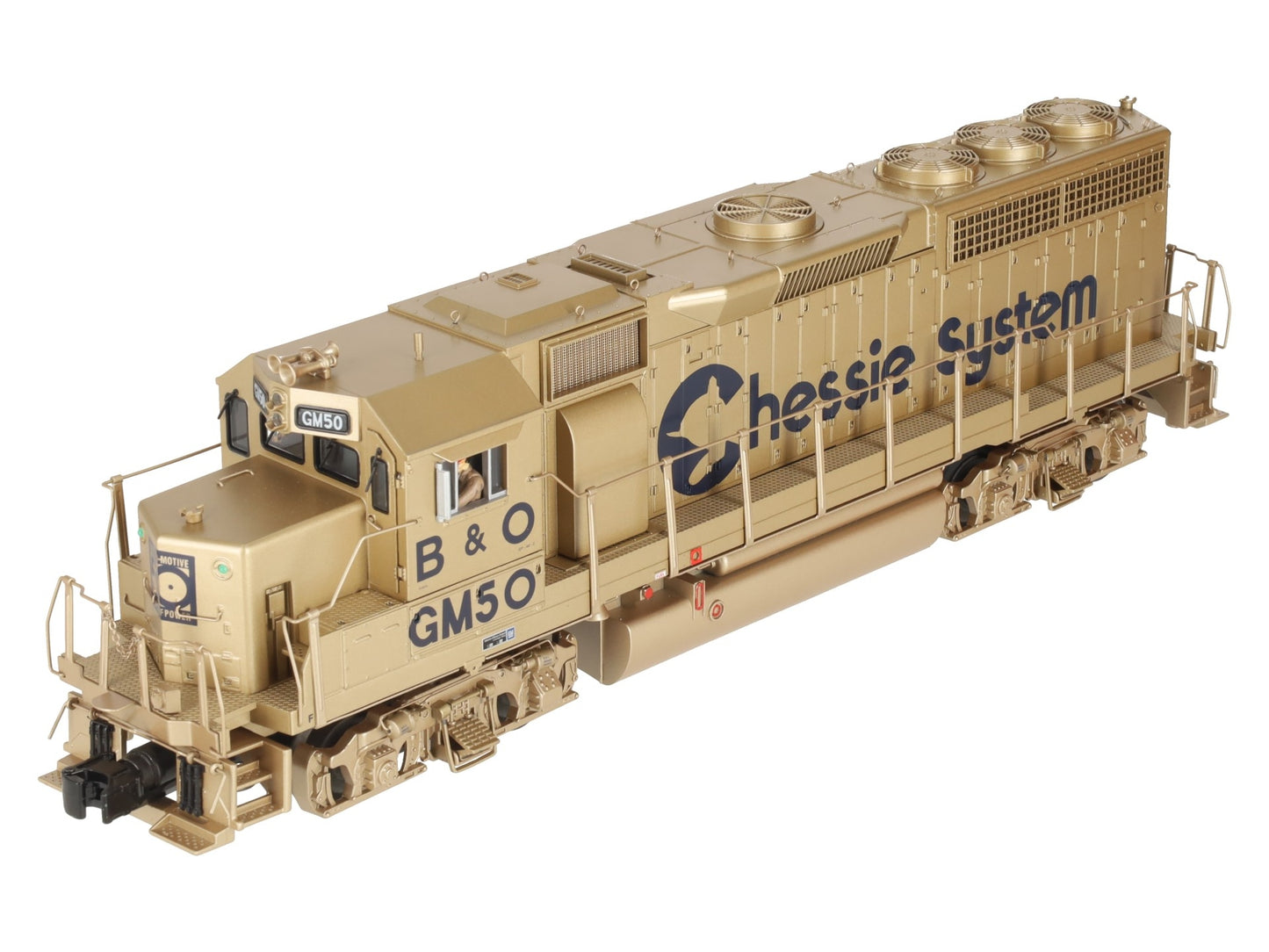 MTH 20-2782-1E O Gauge Chessie GP-40 Diesel Engine #GM50 w/PS2 LN/Box