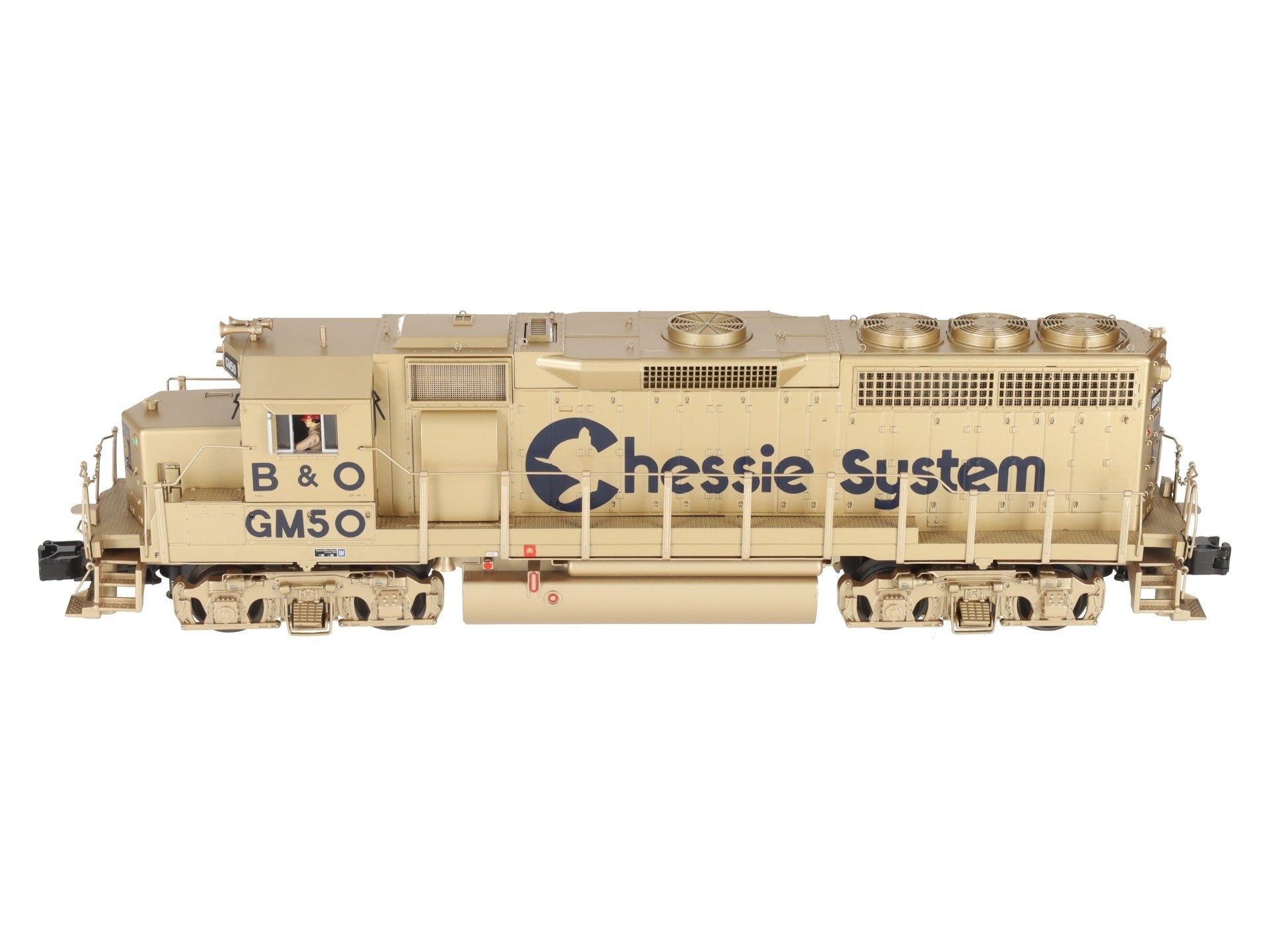 MTH 20-2782-1E O Gauge Chessie GP-40 Diesel Engine #GM50 w/PS2 LN/Box