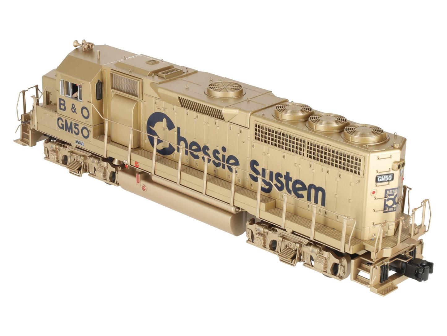 MTH 20-2782-1E O Gauge Chessie GP-40 Diesel Engine #GM50 w/PS2 LN/Box